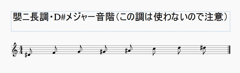 楽典上で嬰ニ長調 D メジャーは存在しない 使われない 事初めて知りました ソリッドなタコ